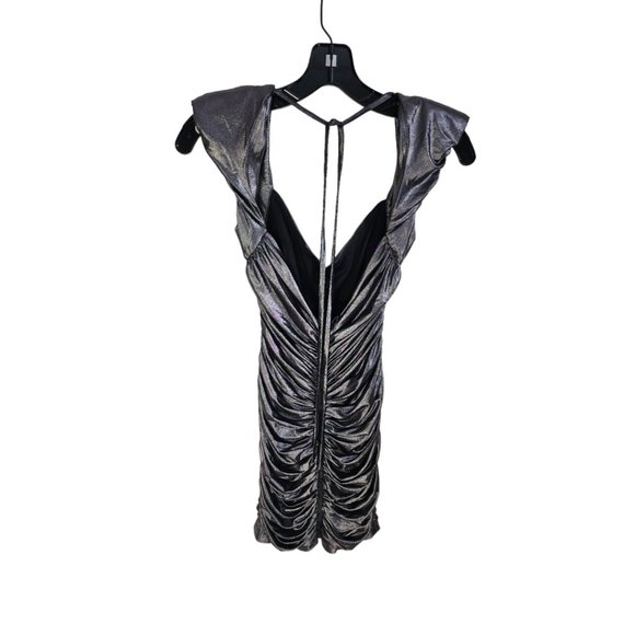 Bebe Gray Evening  Cocktail Dress Like New - Picture 1 of 8